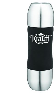 Термос Krauff 0.75 л серебристый с черным (26-178-025)