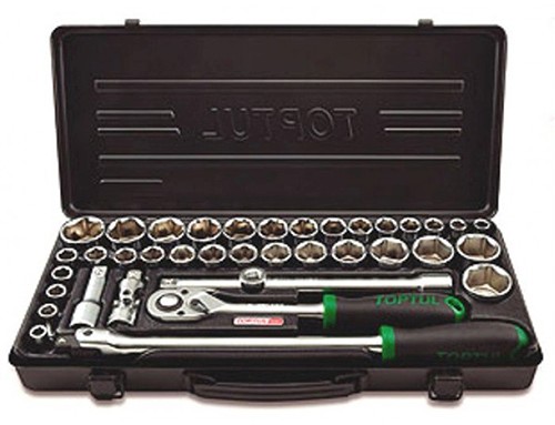 Набор инструмента Toptul 1/2" дюйм+метрич 38 едениц (GBB38190)