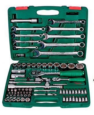 Набор инструмента Hans 1/4", 1/2" 82 предметов (TK-82)