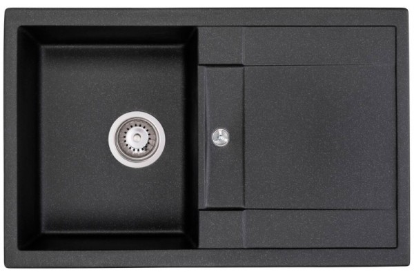 Кухонная мойка Granado Valencia Black shine (0701)