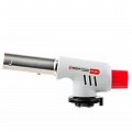 На фото Горелка газовая Intertool пьезозажигание на регуляторе (GB-0021)