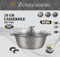 На фото Кастрюля Zurrichberg 20х8.5 см (ZBP-7093 Gray)