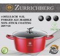 На фото Кастрюля Zurrichberg 30х13.5 см 9.5 л (ZBP-7128 Red)