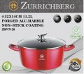 На фото Кастрюля Zurrichberg 32х14.5 см 11.2 л (ZBP-7129 Red)