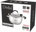 На фото Кастрюля Bollire TRENTO 18 см 2 л (2402)