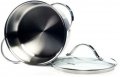 На фото Кастрюля Fissman LUMINOSA 16х7.5 см 1.5 л (SS-5331.16)