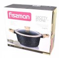 На фото Кастрюля Fissman SPOTTY STONE 28х12.5 см 6.4 л (AL-4426.28)
