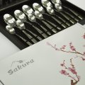 Набор столовых приборов Sakura Incanto 24 предмета (SK-1004) На фото Набор столовых приборов Sakura Incanto 24 предмета (SK-1004)