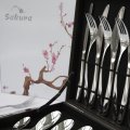 Набор столовых приборов Sakura Rialto 24 предмета (SK-1001) На фото Набор столовых приборов Sakura Rialto 24 предмета (SK-1001)