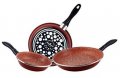 На фото Сковорода Vitrinor Toscana terracotta 22 см (2108067)