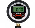 Пневмопистолет для подкачки шин Yato с цифровым LCD манометром P ≤ 0.8 MРa 1/4" (YT-23702) На фото Пневмопистолет для подкачки шин Yato с цифровым LCD манометром P ≤ 0.8 MРa 1/4" (YT-23702)