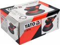На фото Пневмошлифмашина эксцентриковая Yato 1/4" 10500 об/мин 150 мм 0.63 MPa (YT-09740)