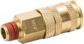 На фото Соединение быстросъемное усиленное Sigma с фиксатором MT 1/4" (латунь) (7021611)