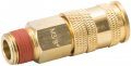 На фото Соединение быстросъемное усиленное Sigma с фиксатором MT 3/8" (латунь) (7021621)