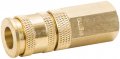 На фото Соединение быстросъемное усиленное Sigma с фиксатором FT 3/8" (латунь) (7021651)