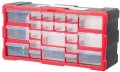На фото Органайзер Intertool 19.5" 495х255х160 мм 22 ячеек (BX-4023)