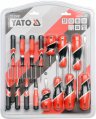 На фото Набор отверток Yato SL, PH, TORX 15 шт (YT-25981)