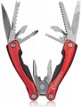 На фото Мультиинструмент Intertool 160 мм 12 в 1 с чехлом (HT-0541)