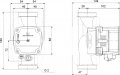 На фото Насос циркуляционный Grundfos ALPHA1 L 32-60 180 1 (99160590)