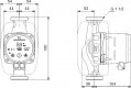 На фото Насос циркуляционный Grundfos ALPHA2 25-40 180 1x230V 50H (99411165)