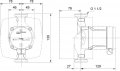 На фото Насос циркуляционный Grundfos ALPHA2 L 25-40 130 1 (95047561)