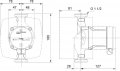 На фото Насос циркуляционный Grundfos ALPHA2 L 25-40 180 1 (95047562)
