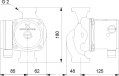 На фото Насос циркуляционный Grundfos UPS32-80 180 (95906442)