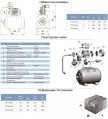 На фото Станция Aquatica/Leo 0.37кВт Hmax 40м Qmax 40л/мин 24л вихревой насос (775132/24)
