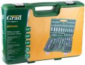 На фото Набор насадок торцевых и биты Grad 1/4" 3/8" 1/2" 171 шт (6004305)