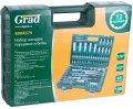 Набор насадок торцевых и биты Grad 1/4" 1/2" 108 шт 12 граней (6004575) На фото Набор насадок торцевых и биты Grad 1/4" 1/2" 108 шт 12 граней (6004575)