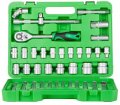 На фото Набор инструментов Intertool 38 едениц 1/2" Cr-V (ET-6038SP)