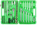 На фото Набор инструментов Intertool 1/2" & 1/4" 82 еденицы Cr-V (ET-6082SP)