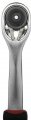 На фото Набор инструментов Intertool 1/2" & 1/4" 110 едениц Cr-V (ET-8110)