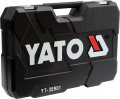 На фото Набор головок торцевых Yato 1/2", 1/4" с инструментами, насадками 122 шт (YT-38901)