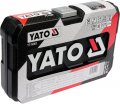 На фото Набор головок торцевых Yato 1/4", насадки отверточные с инструментами 56 шт (YT-14501)
