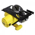 На фото Пила дисковая STANLEY 1600 Вт, 185х16 мм, угол 0-45° - 62-46 мм DW (STSC1618-RU)