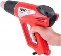 На фото Строительный фен YATO 2000 Вт, 0-550 °C, 350/500 л/мин (YT-82288)
