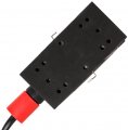 На фото Шлифмашина вибрационная Intertool 200 Вт, 11000 ход/мин, платформа 187х90 мм (WT-0521)