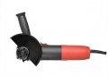 На фото Шлифмашина угловая Intertool 850Вт, диаметр круга 125мм, 11000 об/мин (WT-0221)