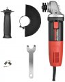На фото Шлифмашина угловая Intertool 850Вт, диаметр круга 125мм, 11000 об/мин (WT-0221)