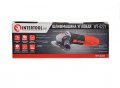 На фото Шлифмашина угловая Intertool 850Вт, диаметр круга 125мм, 11000 об/мин (WT-0221)