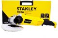 На фото Полировальная машина STANLEY 1300 Вт, 180 мм DW (STGP1318K-TR)