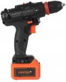 На фото Аккумуляторная дрель шуруповерт Dnipro-M CD-141QX (97001000)