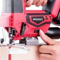 На фото Лобзик аккумуляторный Worcraft CJS-S20Li (13008)
