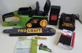 На фото Аккумуляторная цепная пила Procraft PKA - 40Li 