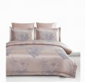 На фото Постельное белье Arya Majestik Бамбук 2 200х220 Evan (8680943081810)