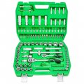 На фото Набор инструментов Intertool 1/2" & 1/4" 108шт (ET-6108SP)