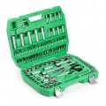 На фото Набор инструментов Intertool 1/2" & 1/4" 108шт (ET-6108SP)