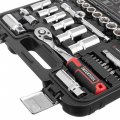 На фото Набор инструментов Intertool 3/8" 39ед. Cr-V STORM (ET-8039)