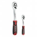 На фото Набор инструментов Intertool 1/2" & 1/4" 82ед. Cr-V STORM (ET-8082)